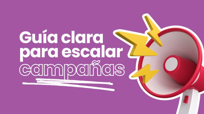 Guía clara para escalar campañas con control