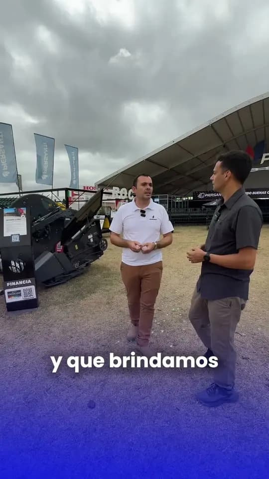 Portada del reel 40 años de innovación de Piersanti en ExpoAgro 2026