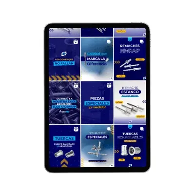 Feed de Instagram de Argenrap en una tablet